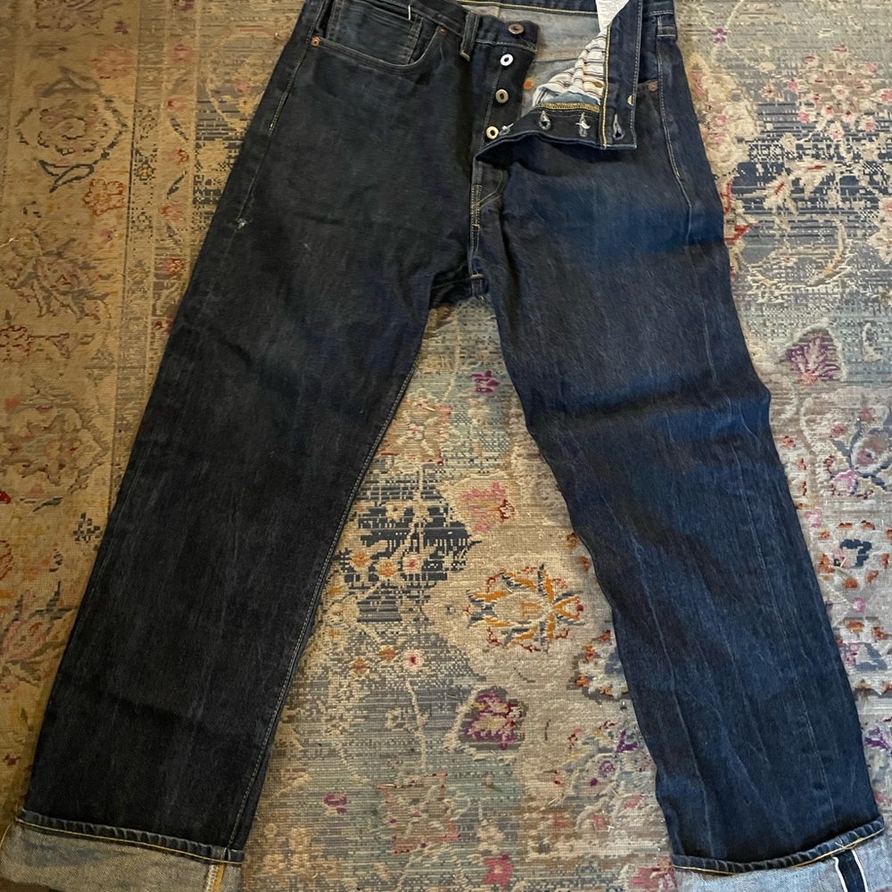 Levi's S501XX 34x32 selvedge big E